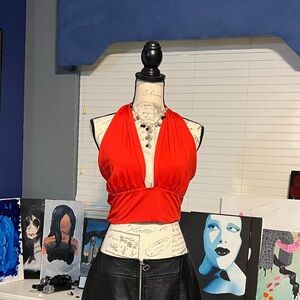 🖤 Red VETIOR Top ❤️